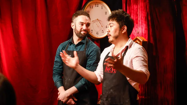 Mark and Tan My Kitchen Rules