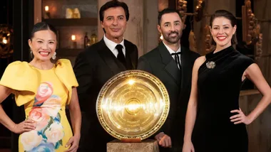 MasterChef Australia judges Poh Ling Yeow, Jean-Christophe Novelli, Andy Allen and Sofia Levin