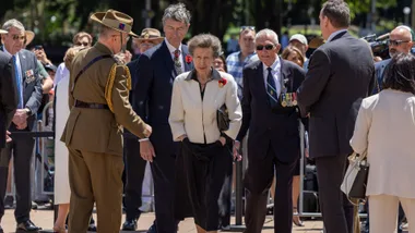 Princess Anne in Sydney