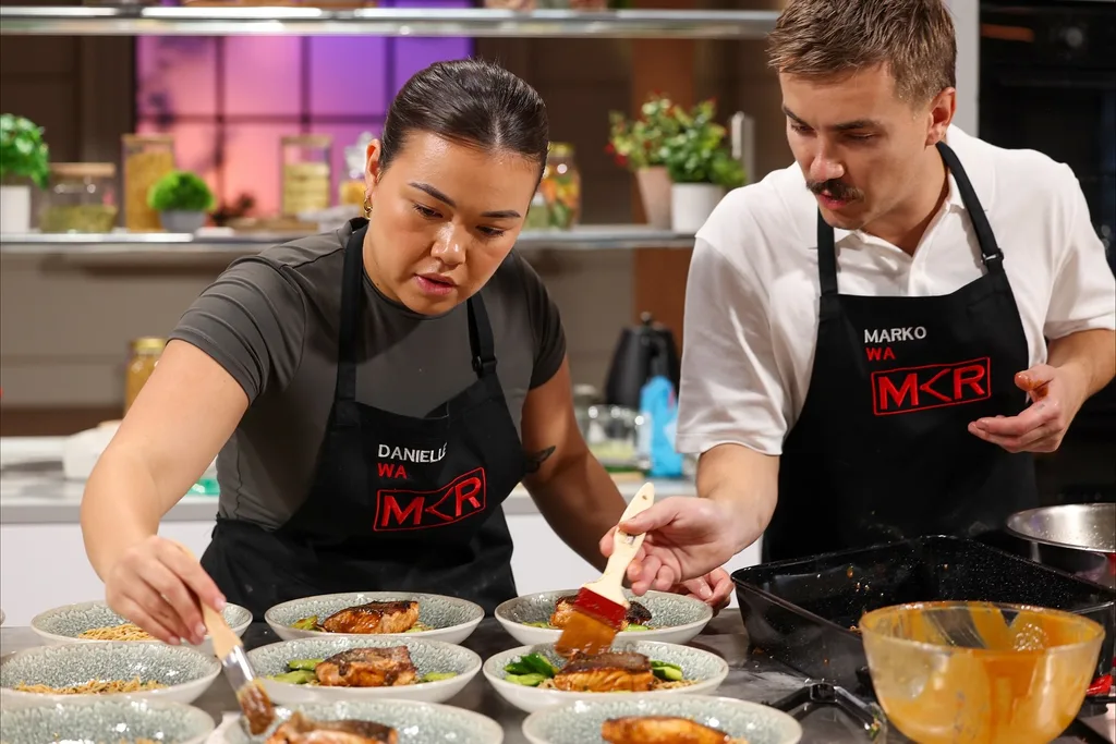 Danielle and Marko My Kitchen Rules