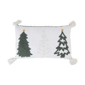 kmart christmas tree tufted cushion