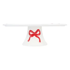 kmart christmas bow cake stand 