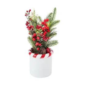 kmart christmas artifical berries in pot 