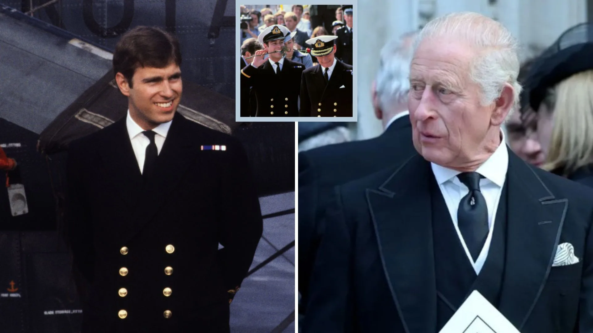 Prince Andrew, King Charles