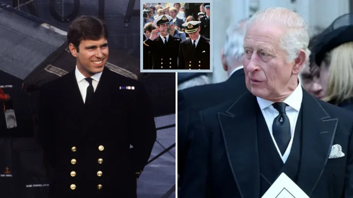 Prince Andrew, King Charles