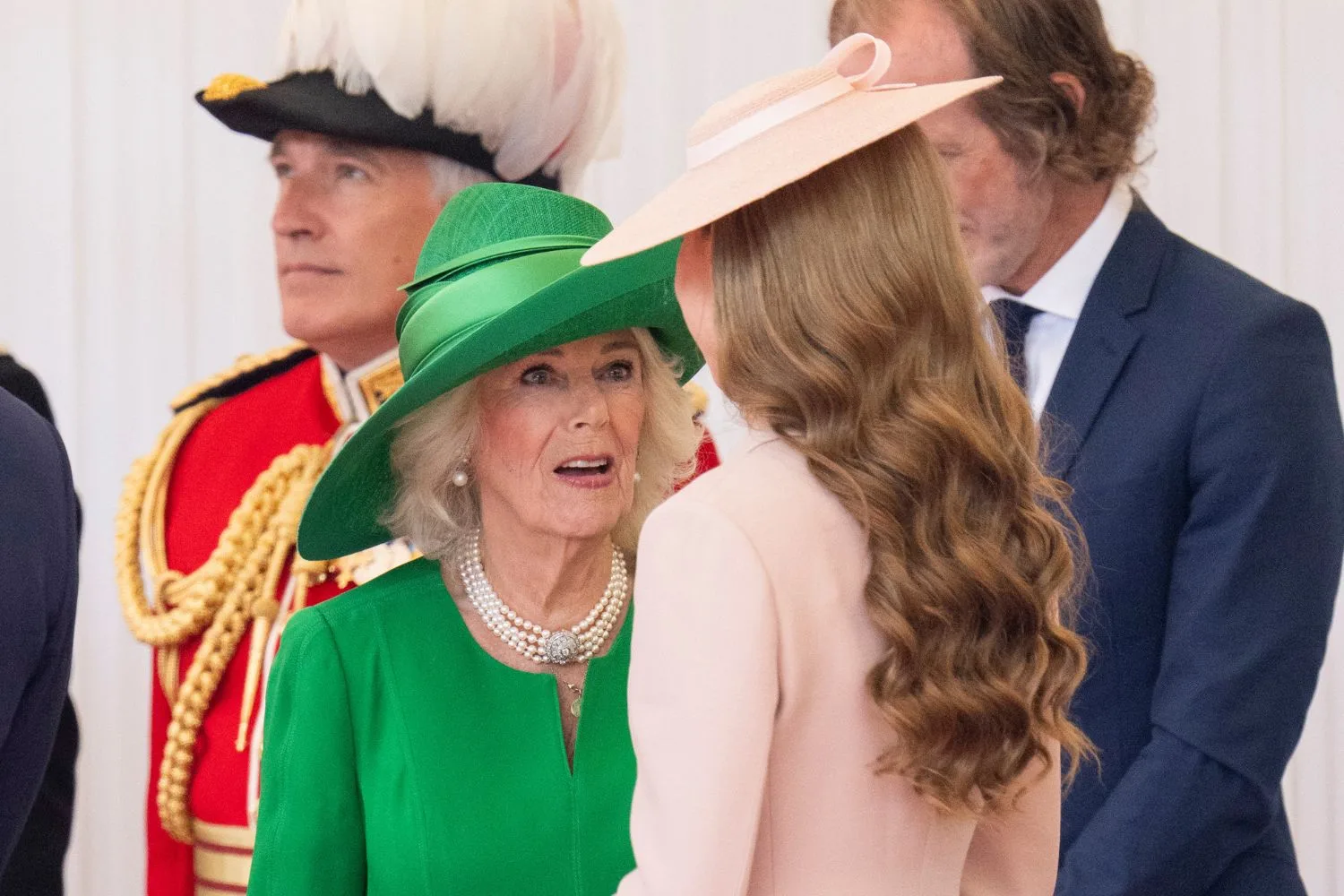 Kate, Princess of Wales, and Queen Camilla