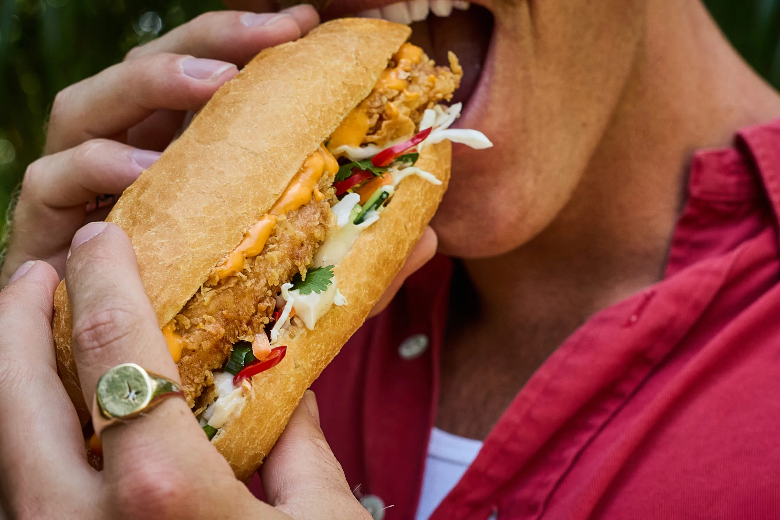 The new KFC Zinger Banh Mi