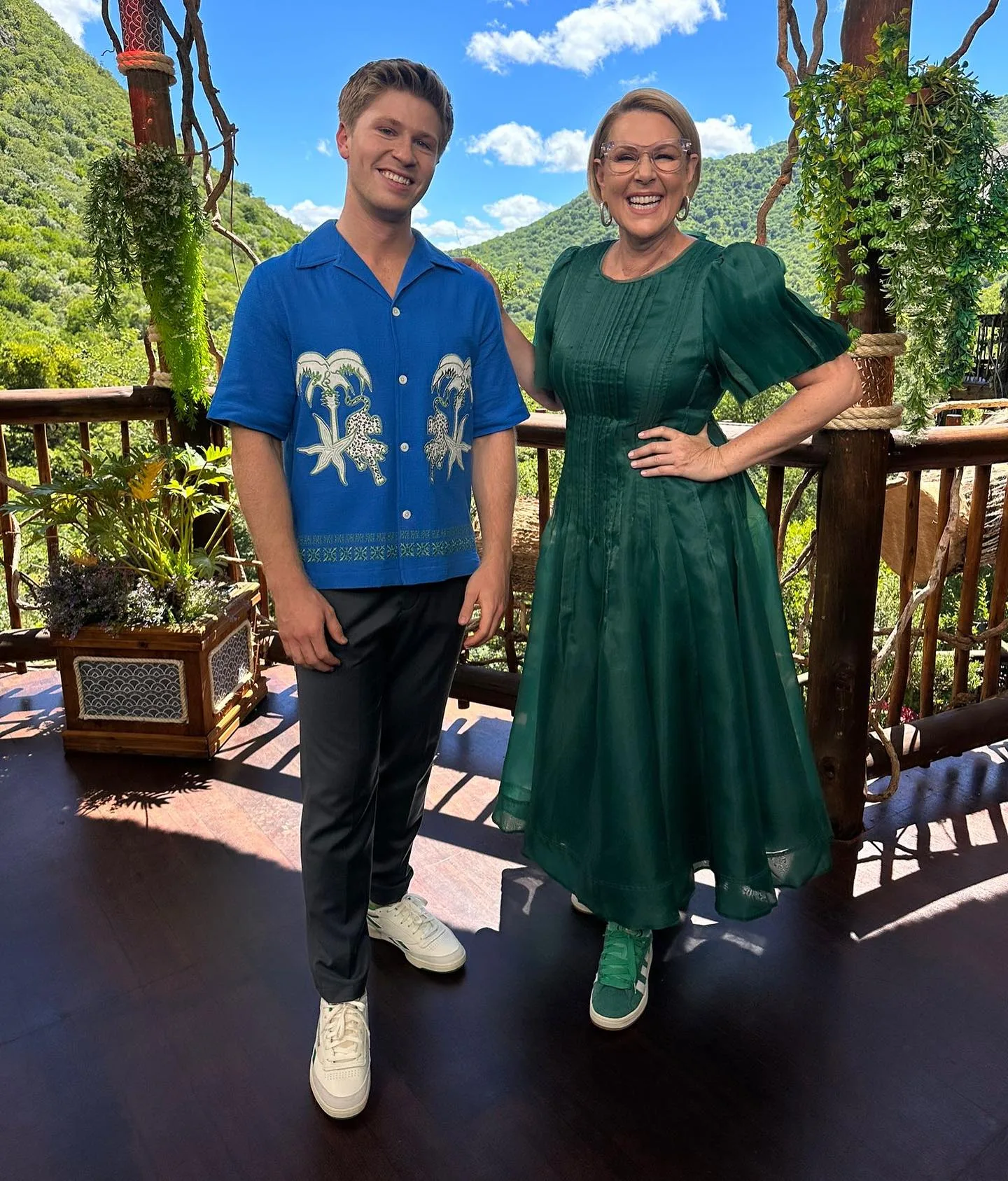 Robert Irwin and Julia Morris  I'm a Celebrity Get Me Out of Here!