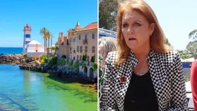 EXCLUSIVE: Disgraced Fergie flees to Portugal mansion