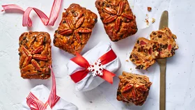 Peachy Pecan Fruit Cakes