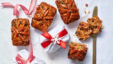 Peachy Pecan Fruit Cakes