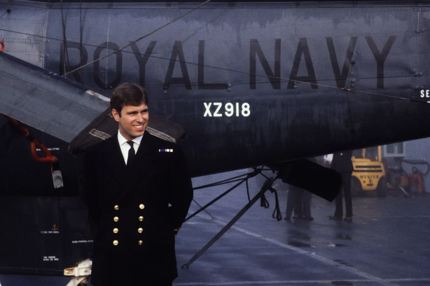Prince Andrew in the Navy
