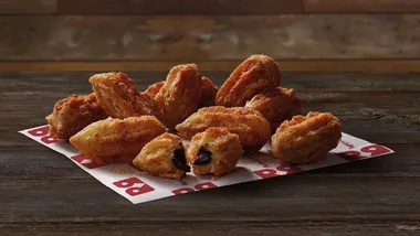 Red Rooster Choc Churro Bites