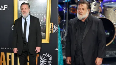 Russell Crowe before and after weightloss