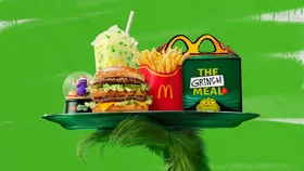 McDonald&rsquo;s is getting a Grinchy makeover in time for Christmas