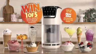 Your summer sorted! Win 1 of 5 Tefal Dolci Ice Cream Makers
