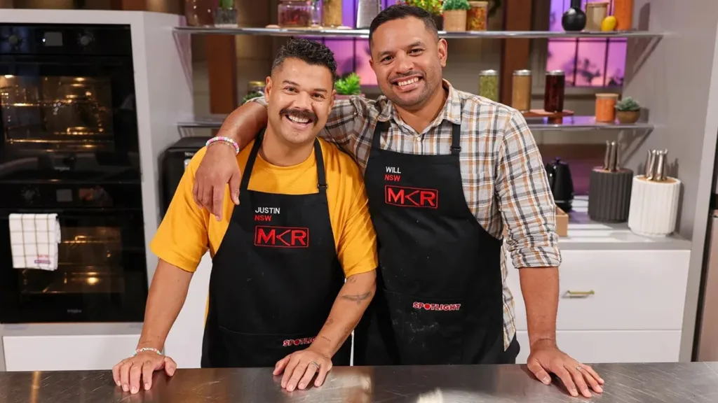 My Kitchen Rules Justin and Will
