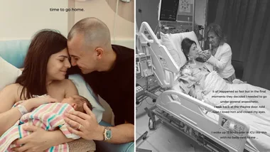 The Block star reveals she almost died during difficult labour