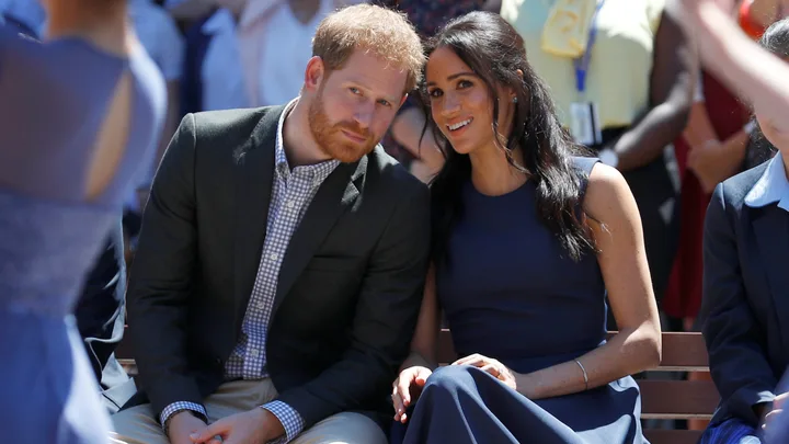 Meghan Markle jumps on viral trend with sweet Prince Harry throwback