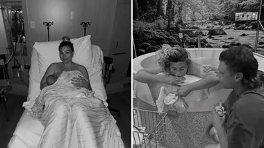 Survivor star Shonee Bowtell shares emotional birth story