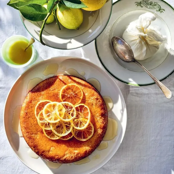 Donna Hay's Zesty Whole Lemon Cake from her new cookbook