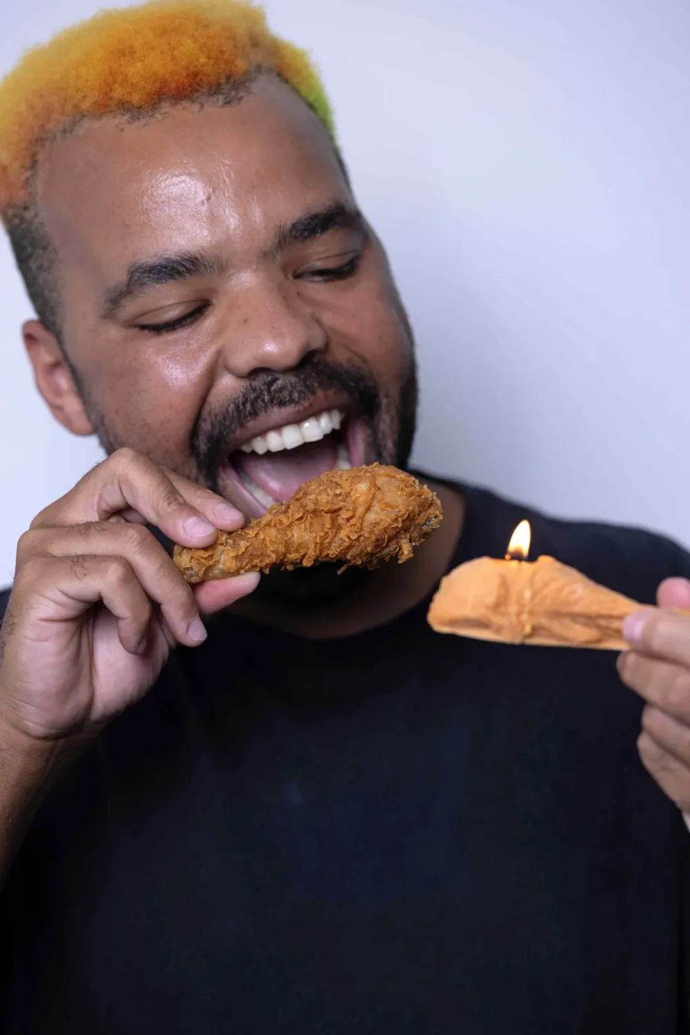 Red Rooster Fried Chicken Candles 