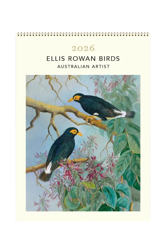 Ellis Rowan Birds Australian Artist Medium 2026 Calendar