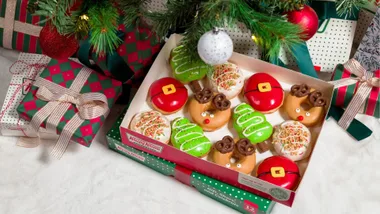 Krispy Kreme Christmas range