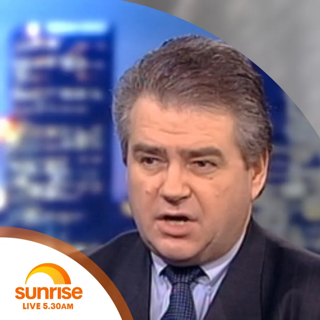 Sunrise’s foreign affairs expert Dr Keith Suter has died aged 77. (Credit: Channel Seven)