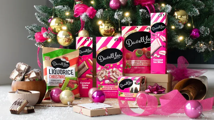 Darrell Lea Christmas range