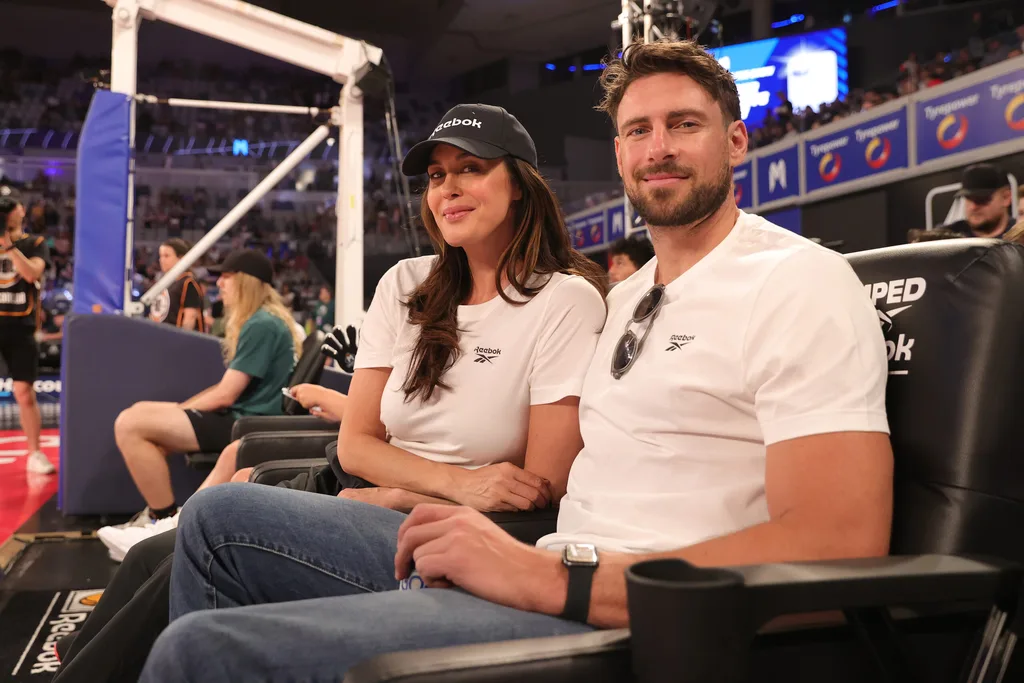 Megan Gale Shaun Hampson