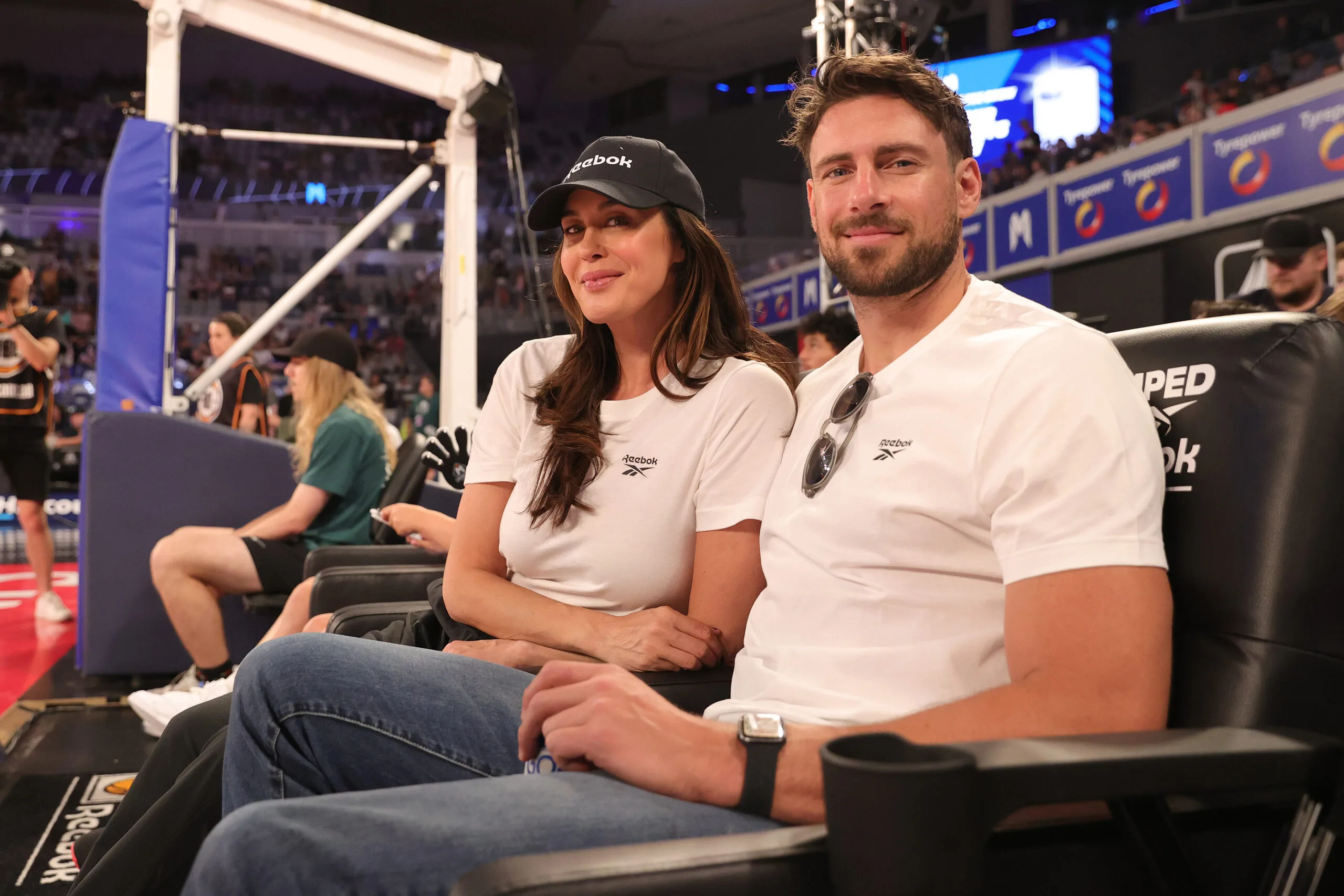 Megan Gale Shaun Hampson