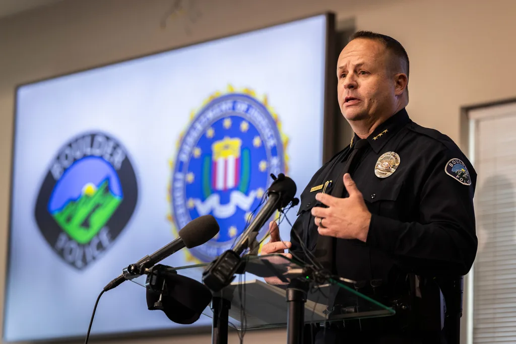 Boulder Police Chief Stephen Redfearn