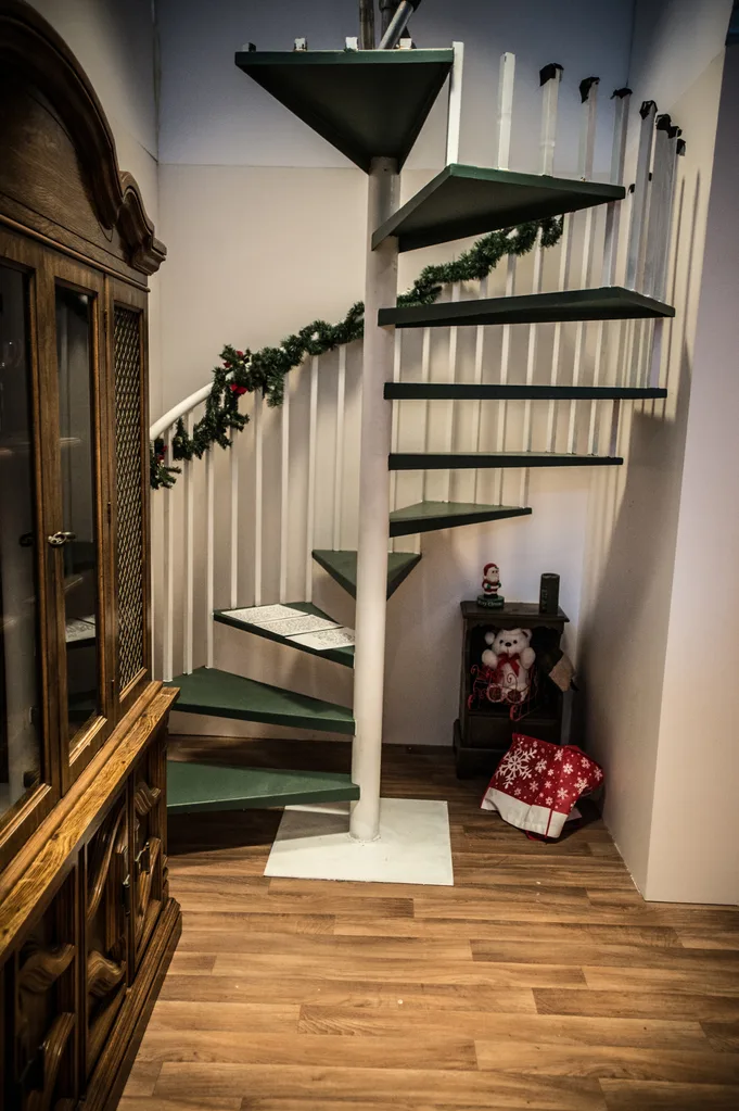 JonBenét Ramsey staircase with ransom note