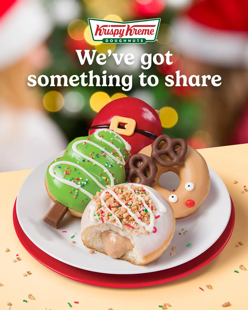 Krispy Kreme 2025 Christmas range