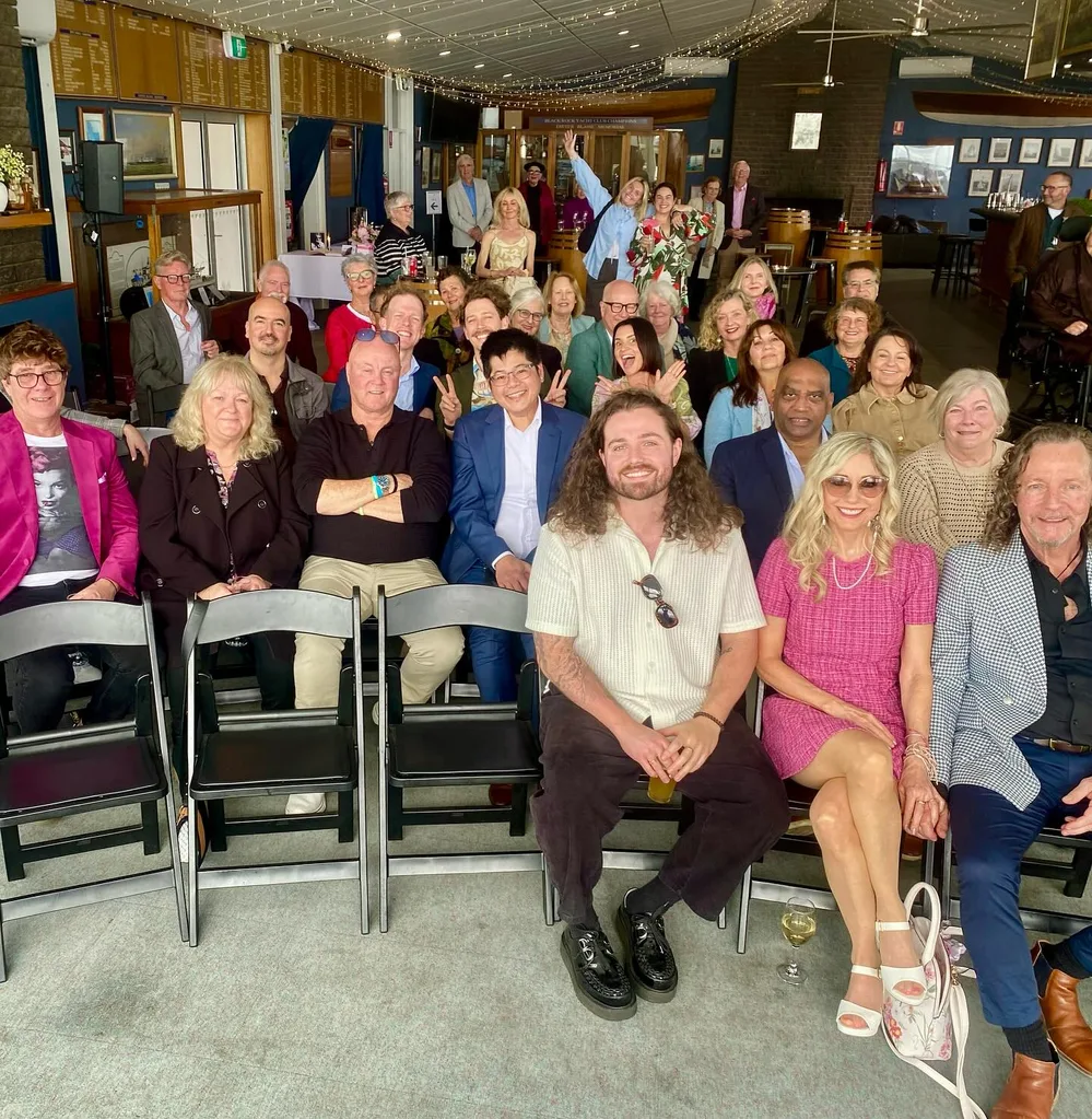 Gogglebox cast at Emmie Silbery's memorial service