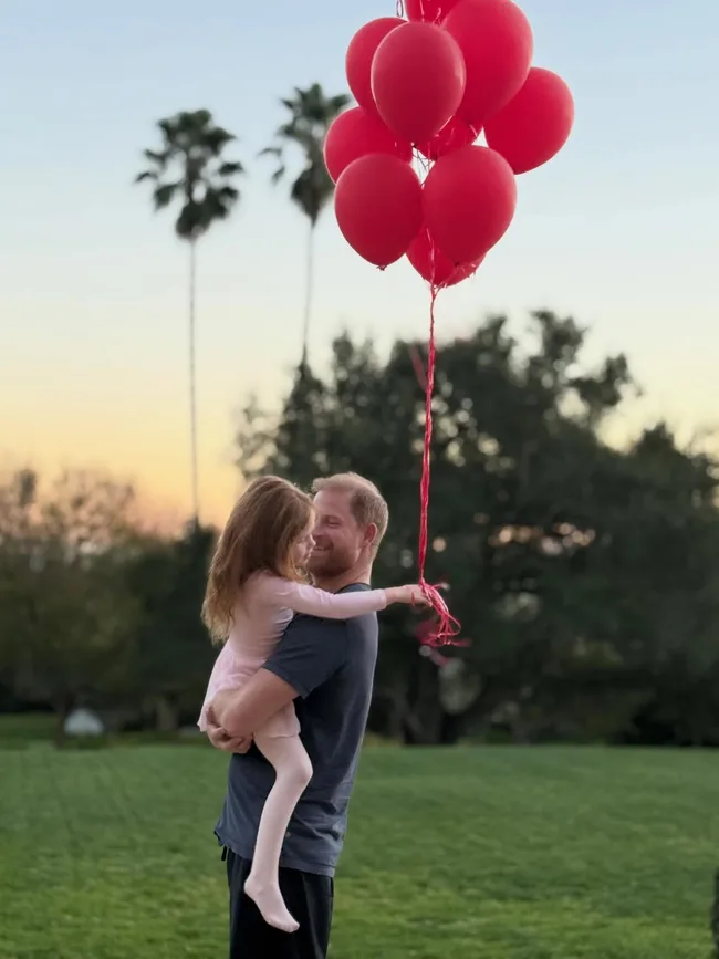 Princess Lilibet and Prince Harry