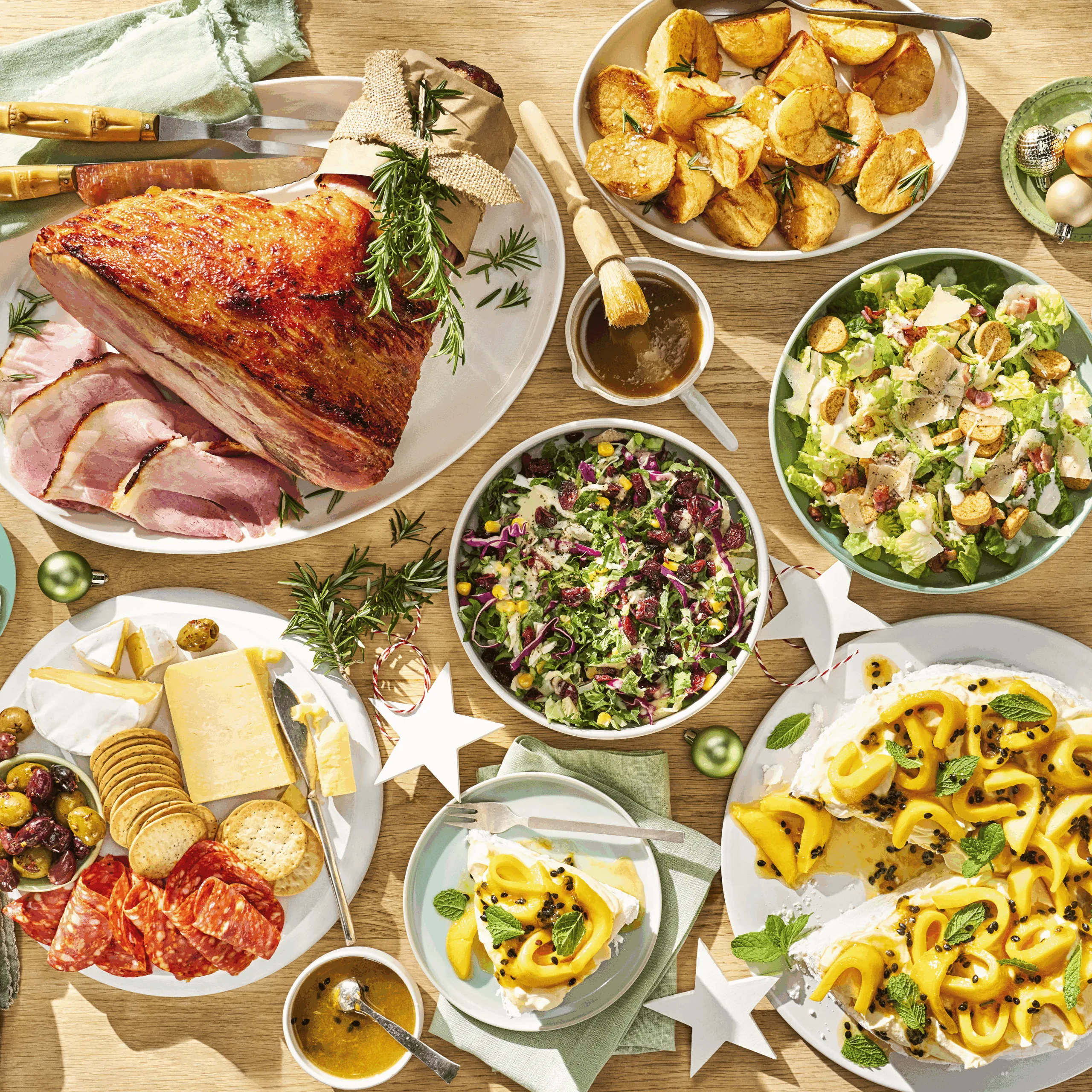 Woolworths Festive Feasting for Six menu