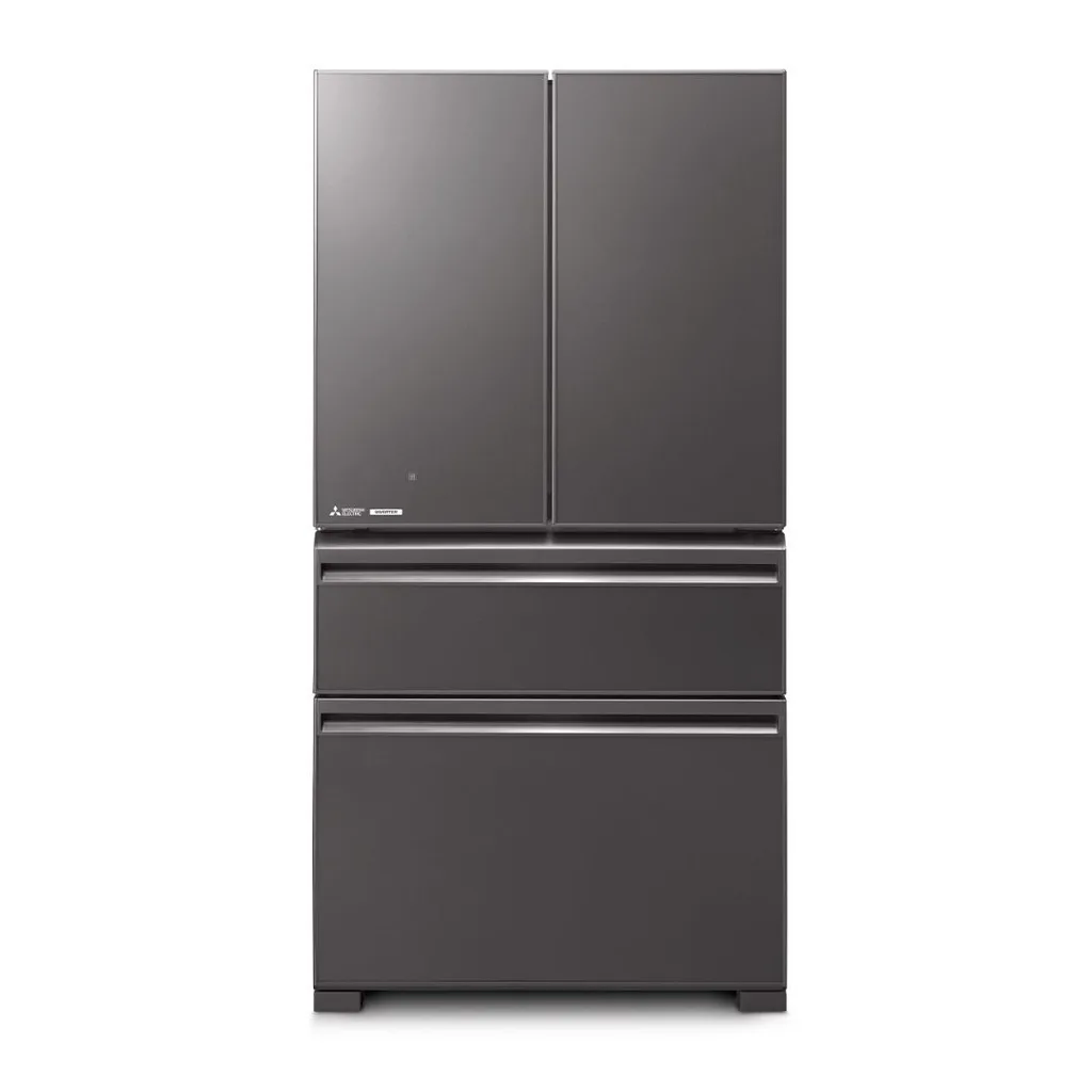 Mitsubishi Electric 564L French Door Fridge Dark Silver Glass MR-LX564ER-GDS-A