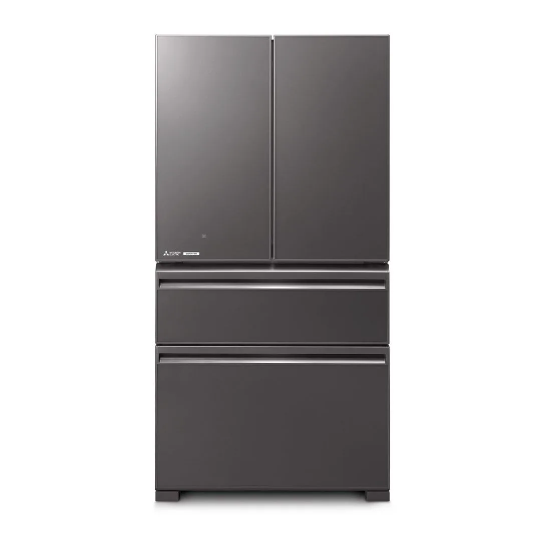 Mitsubishi Electric 564L French Door Fridge Dark Silver Glass MR-LX564ER-GDS-A