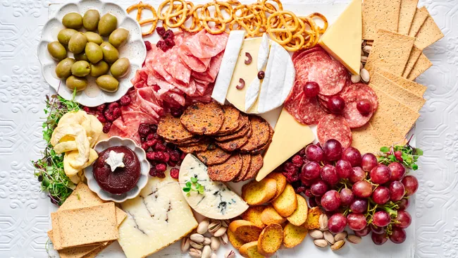 Santa Camembert Cheeseboard
