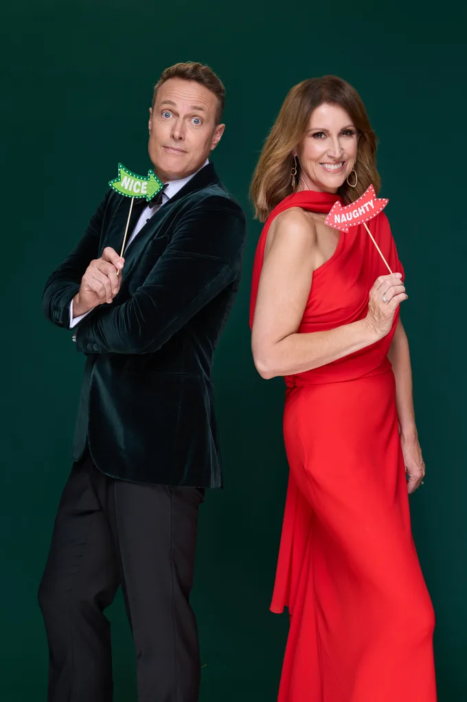 Matt Shirvington and Natalie Barr