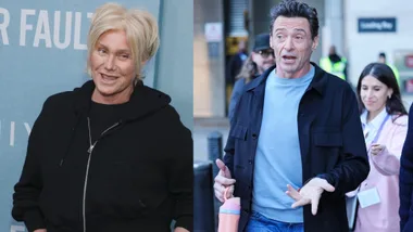 Deborra-lee Furness and Hugh Jackman