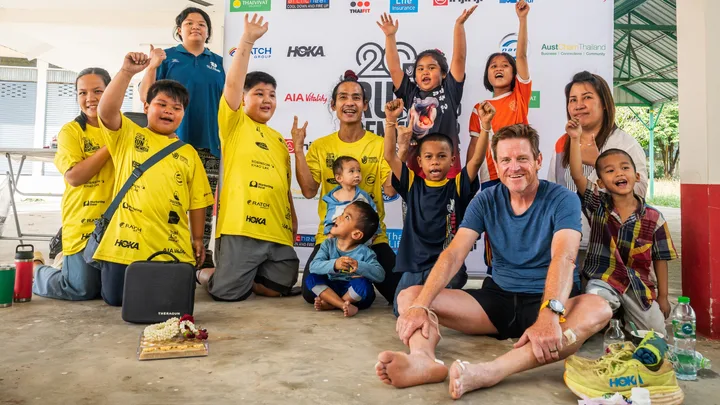 peter baines thai children