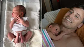 Sunrise star James Tobin welcomes his first child!