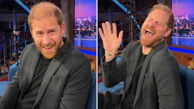 Prince Harry’s surprising “king” skit during rare US chat show appearance