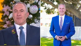 Sunrise star Mark Beretta chokes back tears during emotional farewell show