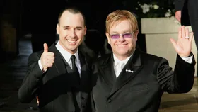 Elton John marks double anniversary with husband David Furnish