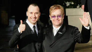 Elton John marks double anniversary with husband David Furnish