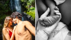 Home and Away star Isabel Lucas welcomes her first child